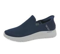 Skechers Herren GO Walk Flex Sneakers, Navy Textile, 42.5 EU