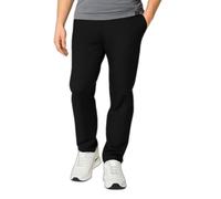 Skechers Herren Go Walk Slip Ins Strechable Straight Leg Pants Lässige Hose, Dickes Schwarz, 3XL