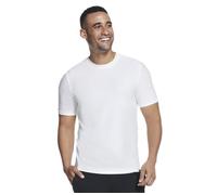 Skechers Herren GODRI All Day Solid Tee T-Shirt, White,