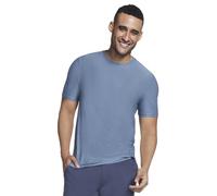 Skechers Herren Godri All Day Tee T-Shirt, Rauchblau, L