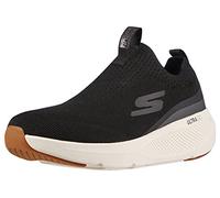 Skechers Herren GOrun Elevate - Athletischer Trainings-Laufschuh Zum Reinschlüpfen mit Dämpfung Sneaker, schwarz/weiß, 42.5 EU