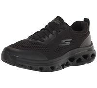 Skechers Herren GOrun Glide-Step Flex - Sportschuhe mit luftgekühltem Schaumstoff Sneaker, Schwarz, 42 EU