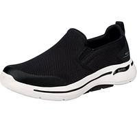 Skechers Herren Gowalk Arch Fit-athletischer Workout-wanderschuh mit Luftgekühltem Schaumstoff Sneaker, Schwarz, 44 EU X-Weit