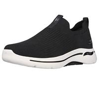 Skechers Herren Gowalk Arch Fit-stretchfit Athletic Slip-on Casual Loafer Walking Shoe Sneaker Sneakers, Schwarz, 45 EU X-Weit