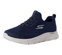 Skechers Herren Gowalk Flex - Sportliche Schlupfschuhe mit Luftgekühlten Schaumstoff-sneakern Sneaker, Navy Textile/Blue Trim, 40 EU
