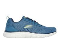 Skechers Herren Track Leshur Sneaker, Slate Mesh Synthetic, 42.5 EU
