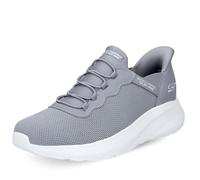 Skechers Herren Hands-Free Slip-In Bobs Squad Chaos Daily Hype Sneaker, Gray Knit, 43 EU