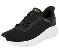 Skechers Herren Hands-Free Slip-In Bobs Squad Chaos Daily Hype Sneaker Weite Passform, Black Knit Trim, 42 EU Weit