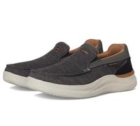 Skechers Herren Hasting-Marco Sneaker, Grau/Schwarz, 45 EU