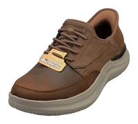 Skechers USA Men's Herren Hasting Sneaker, braun, 48 EU