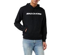 Skechers Herren Heritage II Pullover Känguru-Tasche Hoody - Blau - XXXL