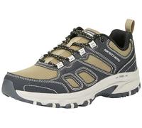 Skechers Herren Hillcrest Pure Escape Trekking Low Cut, Anthrazit, Synthetisches Textil, olivgrün, 39 EU