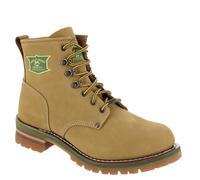 Skechers Herren John Deere: Cascades Leather Lace-up Work Boots Wanderstiefel, Weizen/Natur, 44 EU