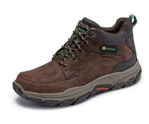 Skechers Herren John Deere - Respected - Landin Waterproof Mid Top Leather Lace Up BootsStiefel