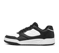 Skechers Herren Sneaker Koopa-Volley Low Varsity 183240-BKW Leder Schwarz/Weiß Größe 45 EU
