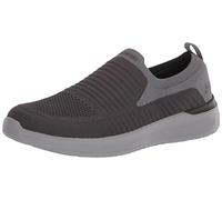 Skechers Herren Lattimore-Carlow Gestrickte Moc Toe Slip On, Grau, 42 EU