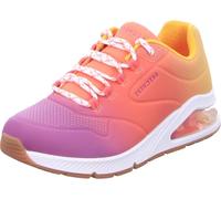 Skechers Herren Low-Top Sneaker BOBS Squad Chaos Prism Bold, Männer Sneakers,schnürschuhe,atmungsaktiv,Halbschuhe,Pink PKMT,40 EU