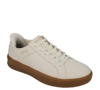 Skechers Herren Low-Top Sneaker Court Break Double Vented Hands Freee Slip-In Natürlich 43 EU