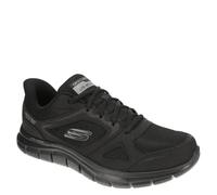 Skechers Herren Low-Top Sneaker Track EZRAL, Männer Sneakers,straßenschuhe,Strassenschuhe,Sportschuhe,Freizeitschuhe,Schwarz,40 EU