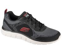 Skechers Herren Low-Top Sneaker Track GLENDOR, Männer Sneakers,Skater,Low-top,Halbschuhe,straßenschuhe,Strassenschuhe,Schwarz,47,5 EU