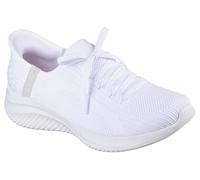 Skechers Herren Low-Top Sneaker Ultra Flex 3.0 Brilliant Path, Männer Slip-On,Skater,Low-top,Slipper,Mokassins,Halbschuhe,Weiß WHT,42 EU