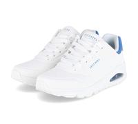 Skechers Herren Low Sneaker UNO Weiß Synthetik 43