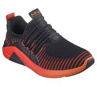 Skechers Herren Mark Nason a Linear 2.0-Holtz Sneaker, Schwarz/Rot, 45 EU