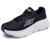 Skechers Herren Max Cushioning Endeavour Turnschuhe, Black And White Synthetic/Textile, 45 EU