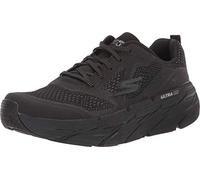 Skechers Herren Max Cushioning Premier Vantage Sneakers, Charcoal Synthetic/Black Textile/Trim, 44.5 EU