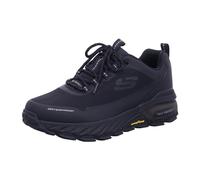 Skechers Herren Max Protect Liberated Schnür-Sneaker Oxford, Schwarzer Synthetik-Mesh-Besatz, 48.5 EU