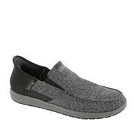 Skechers Herren Melson-Bentin 210596 Moc Toe Casual Slip-Ins, Schwarz, 45 EU