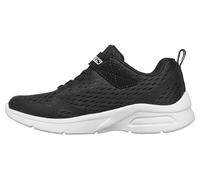 Skechers Herren Microspec Max Torvix Sneaker, Black White Sole, 33 EU