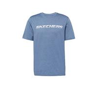 Skechers Herren Motion Tee T-Shirt, Blue,