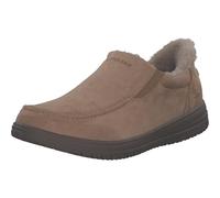 Skechers Herren Murette Scofield Hausschuh, Tan Microfiber, 44 EU