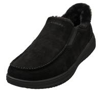Skechers Herren Murette Scofield Hausschuh, Black Microfiber, 45 EU