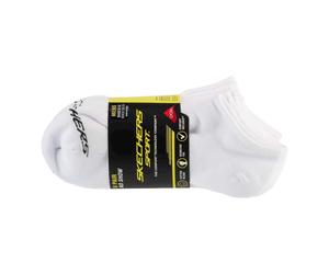 Skechers Herren Nshw Baumwollsocken, 6er-Pack, weiß, Größe 41-46