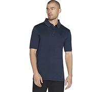 Skechers Herren Off Duty Polo T-Shirt, Klein, Blau