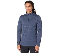 Skechers Herren On The Road 1/4 Zip Sweatshirt, Klein, Blau