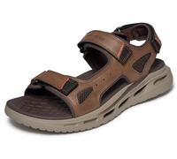 Skechers Herren Orvan Sd Turnschuhe, Brown Synthetic/Nylon, 41 EU