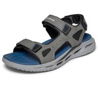 Skechers Herren Orvan Sd Turnschuhe, Charcoal Synthetic/Nylon, 43 EU
