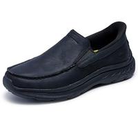 Skechers Herren Other Leather, Schwarz/Schwarz, 44 EU