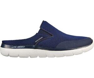 SKECHERS Herren Pantolette SUMMITS - VINDICATOR Blau - Gr. - 46