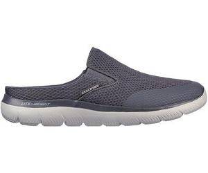 SKECHERS Herren Pantolette SUMMITS - VINDICATOR CHARCOAL - Gr. - 44