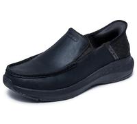 Skechers Herren Parson OSWIN, Black Leather, 42.5 EU