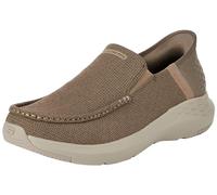 Skechers Herren Parson RALVEN Schlüpfen, Taupe Mesh, 42.5 EU