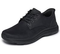 Skechers Herren Pollard Colt Turnschuhe, Black Leather, 42 EU