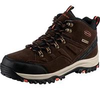 Skechers Herren Relment Pelmo Wanderstiefel, Dark Brown Suede, 45 EU