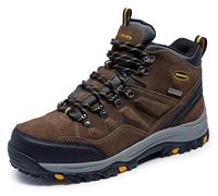 Skechers Herren Relment Pelmo Wanderstiefel, Khaki, 39.5 EU Weit