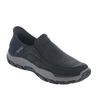 Skechers Herren Respecté - Elgin Mains Libres À Enfiler Slipper, Schwarz, 45.5 EU
