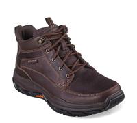 Skechers Herren Respected-Boswell 204454 Mode-Stiefel, rot/braun, 41.5 EU X-Weit
